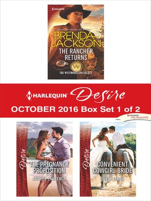 cover image of Harlequin Desire October 2016, Box Set 1 of 2